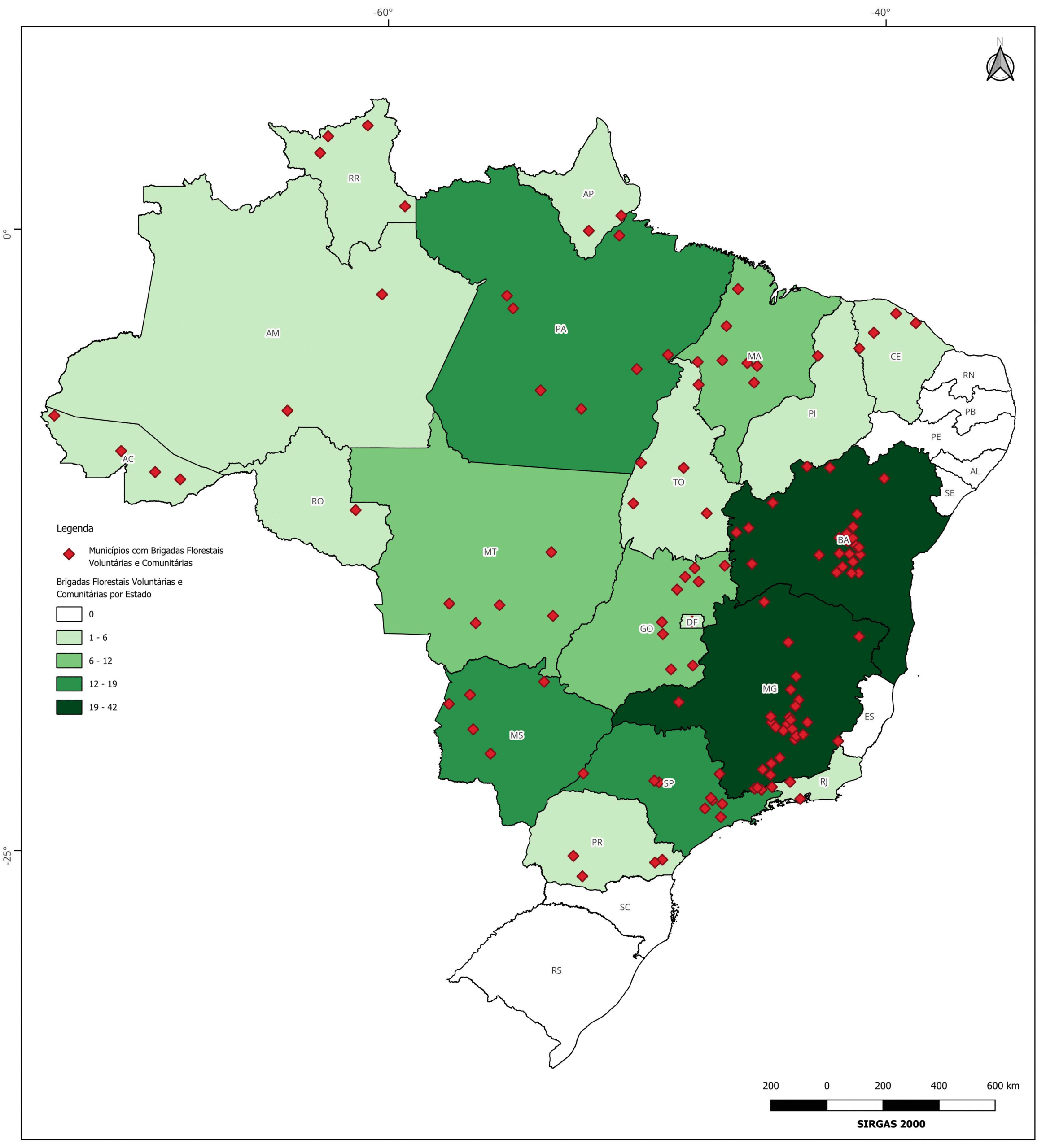 Brigadas Florestais Voluntárias e Comunitárias
